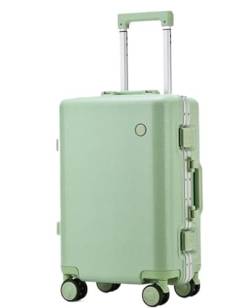 DRMEE Reisekoffer Trolley-Koffer, Leichte Passwort-Reise-Hartgepäck-Koffer Mit Rollen Suitcase Rollkoffer (Color : G, Size : 20in) von DRMEE