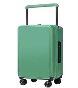DRMEE Reisekoffer USB-Schnittstelle, Koffer, Trolley, Gepäck, Universalräder, Zahlenschloss, Aufgegebenes Gepäck Suitcase Rollkoffer (Color : A, Size : 26 in) von DRMEE