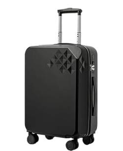 Reisekoffer Erweiterbarer Radspinner, Leichter Koffer, Koffer, Aufgegebenes Gepäck, Handgepäck Suitcase Rollkoffer (Color : D, Size : 20in) von DRMEE