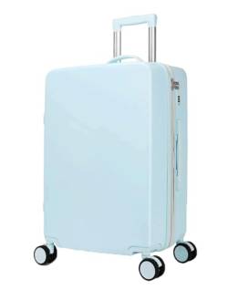 Reisekoffer Erweiterbares Hartschalen-Handgepäck Mit Spinnerrädern, Robustes Koffer-Rollgepäck Suitcase Rollkoffer (Color : D, Size : 22 in) von DRMEE