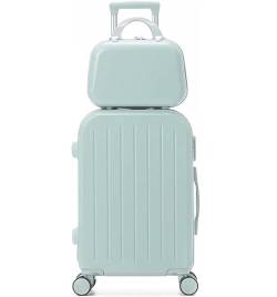 Reisekoffer Gepäck-Hartschalenkoffer, Leichtes Passwort-Gepäck, Rollkoffer Für Herren Und Damen Suitcase Rollkoffer (Color : C, Size : 22inch) von DRMEE