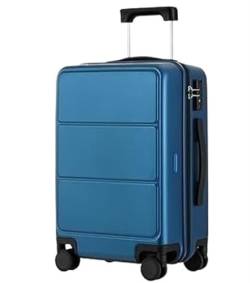 Reisekoffer Handgepäck Mit Spinnerrädern, Gepäck, Das Mit Schloss Im Flugzeug Transportiert Werden Kann Suitcase Rollkoffer (Color : C, Size : 24inch) von DRMEE