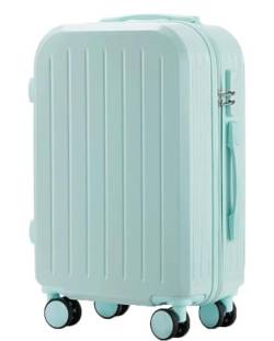 Reisekoffer Tragbarer, Praktischer Gepäck-Trolley, Langlebig, Universelles Rad, Passwort Mit Rädern Suitcase Rollkoffer (Color : D, Size : 20 inch) von DRMEE