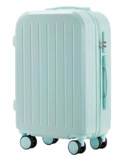 Reisekoffer Tragbarer, Praktischer Gepäck-Trolley, Langlebig, Universelles Rad, Passwort Mit Rädern Suitcase Rollkoffer (Color : D, Size : 22 inch) von DRMEE