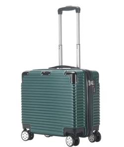 Reisekoffer Untersitzgepäck Mit Spinnerrädern. Leichtes Hartschalen-Untersitzgepäck Für Flugzeuge Suitcase Rollkoffer (Color : D, Size : 16in) von DRMEE