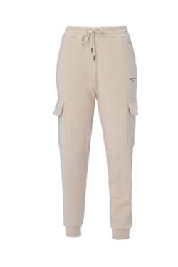 DSCVR Essentials Cargo Jogger Jogginghose Freizeithose Sporthose (as3, Alpha, m, Regular, Regular, Buttercream) von DSCVR