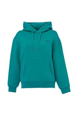 Damen Hoodie Essentials Basic Sweatshirt mit Kapuze Pullover (as3, Alpha, m, Regular, Regular, Ultra Green) von DSCVR