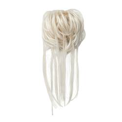 DSOUWEH DIY Pferdeschwanzverlängerung für Damen, vielseitig einsetzbar und trendige lockige Haarfaser für weibliche Dutt Perücke mit neuartigen und einzigartigen Stilen, sechzig von DSOUWEH