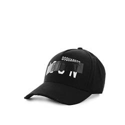 DSQUARED2 Icon Baseballmütze für Herren, schwarz von DSQUARED2