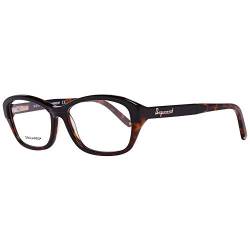 Dsquared DQ5117 056 -54 -16 -140 D Squared Brillengestelle DQ5117 056 -54 -16 -140 Rechteckig Brillengestelle 54, Braun von DSQUARED2