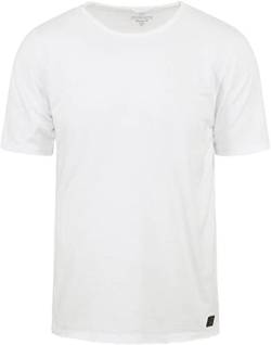 DSTREZZED Mc Queen T-Shirt Melange Weiß - Grösse L - Herren - Bekleidung - von DSTREZZED