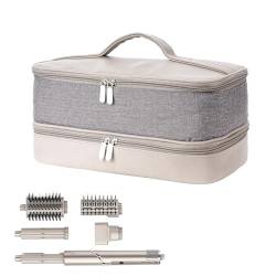 DUDOK Föhntasche, Tasche für Haarwerkzeuge - Aufbewahrungstasche für Haartrockner - Reiseetui für Haar-Accessoires, doppellagige Haar-Werkzeugtasche, Make-up-Tasche, Aufbewahrungs-Organizer für von DUDOK