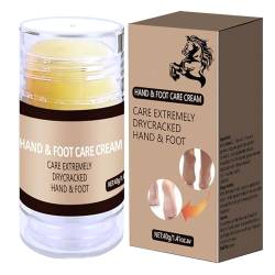 Fußcreme für trockene, rissige Füße | Crack Prevention Feet Lotion Natürliche Fußpflegelotion - 40 g Anti-Chapping Feet Heal Cream Fußpflegelotion für trockene, rissige Füße Dudok von DUDOK