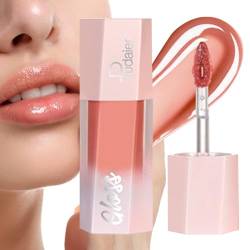 Lip Plumper Gloss, Wasserfester Lip Enhancer, getönter Lipgloss, Langlebige Lippenöle, transparenter Lippenbalsam, flüssiger Lippenstift für Lippen-Make-up Dudok von DUDOK