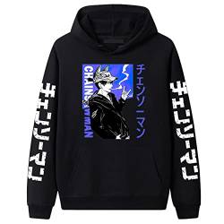 DUDSOG Chainsaw Man Hayakawa AKI Hoodie für Damen Herren Anime Hayakawa AKI Cosplay Kostüm Casual Bedrucktes Langarm Kapuzen Sweatshirt Pullover Jacke von DUDSOG