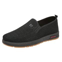 DUHGBNE Slip On Sneakers Herren Damen Turnschuhe Orthopädische Joggingschuhe Sportschuhe Laufschuhe Für Running Atmungsaktiv Leichtgewichts Herren Walkingschuhe Sportschuhe Fitness von DUHGBNE