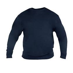 Duke Herren Rockford Kingsize Sweat Pullover (4XL) (Marineblau) von DUKE