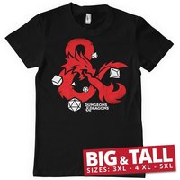 DUNGEONS & DRAGONS T-Shirt D&D Dices Big & Tall T-Shirt von DUNGEONS & DRAGONS