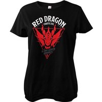 DUNGEONS & DRAGONS T-Shirt D&D Red Dragon Chaotic Evil Girly Tee von DUNGEONS & DRAGONS