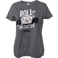 DUNGEONS & DRAGONS T-Shirt D&D Roll For Initiative Girly Tee von DUNGEONS & DRAGONS