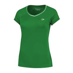 DUNLOP Damen CLUB CREW TEE, Sport Tennis T-Shirt, Grün von DUNLOP