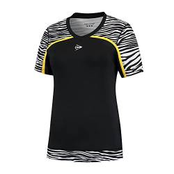 DUNLOP Damen GAME TEE 2, Sport Tennis T-Shirt, Schwarz von DUNLOP