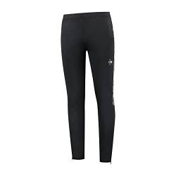 DUNLOP Damen PRACTICE TRACKSUIT PANT, Sport Tennis Hose, Schwarz von DUNLOP