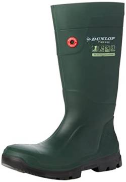 DUNLOP Herren Field Pro Kniehohe Stiefel, grün, 43 EU von DUNLOP