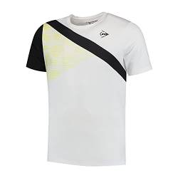 DUNLOP Herren GAME TEE 3, Sport Tennis T-Shirt, Weiß von DUNLOP
