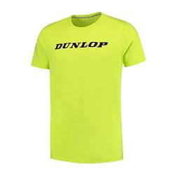 DUNLOP Kinder ESSENTIALS TEE, Sport Tennis T-Shirt, Gelb von DUNLOP