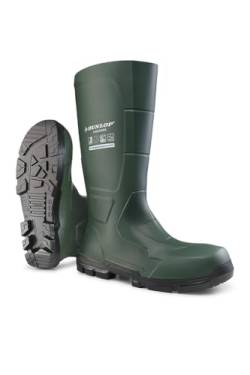 DUNLOP Unisex JobGUARD BAU-Stiefel, Green, 41 EU von DUNLOP