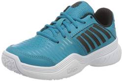 Dunlop Herren KS TFW Court Express Omni BLK M Sneaker, Algiers Blue/Black/White, 37.5 EU von DUNLOP