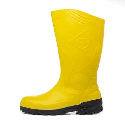 Dunlop Protective Footwear Devon full safety Unisex-Erwachsene Gummistiefel, Gelb 36 EU von DUNLOP