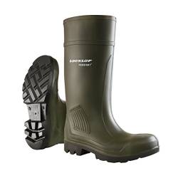 Dunlop Unisex-Erwachsene C462933 S5 PUROFORT GROEN 45 Gummistiefel, Grün 08, EU / 12 US von DUNLOP