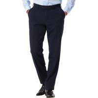 DUNMORE Anzughose, Regular Fit, Bügelfalte, für Herren, blau, 54 von DUNMORE