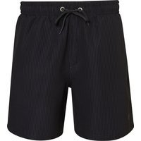 DUNMORE Badeshorts, Tunnelzug, Streifen, für Herren, schwarz, 3XL von DUNMORE