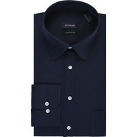 DUNMORE Businesshemd, Comfort Fit, Brusttasche, für Herren, blau, 40 von DUNMORE