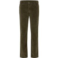 DUNMORE Cordhose, Five-Pocket, für Herren, grün, 36/32 von DUNMORE