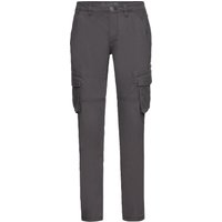 DUNMORE Paloma Cargohose, Pattentaschen, Straight Fit, für Herren, grau, 33/34 von DUNMORE