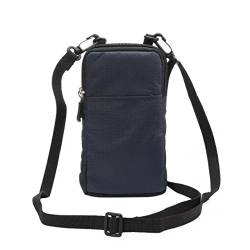 Handytasche Universelle Handytasche, tragbare Hüfttasche for Handy-Schulterholster (Color : Dark Blue) von DUNSBY