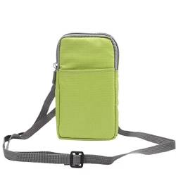 Handytasche Universelle Handytasche, tragbare Hüfttasche for Handy-Schulterholster (Color : Green) von DUNSBY