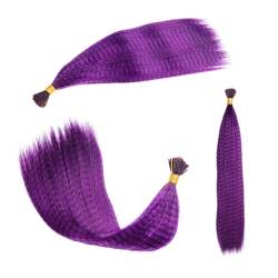 Regenbogen Feder Haar Farbige Ständer aus Kunstfedern for Haarverlängerungen, synthetische Federn im Haarschmuck for Frauen, 20 Stück/Menge (Color : 4, Size : 16inches) von DUNSBY