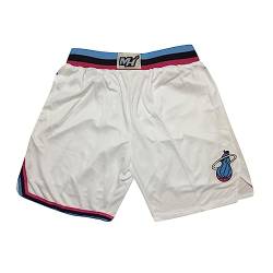 DUOROUPUTAO Miami Heat Shorts, Basketball Homme Training Fans Sommershorts Sports Basketball Hosen für Herren von DUOROUPUTAO