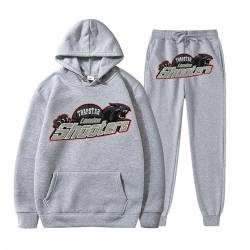 DUOROUPUTAO Trapstar Trainingsanzug Jogginganzug Herren Damen Sportanzug 2 Piece Hoodie Sporthose Unisex Anzug Tracksuit Atmungsaktiv und Komfortabel von DUOROUPUTAO