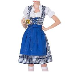 DUOROUPUTAO dirndl billig dirndl günstig günstige dirndl unter 50 euro dirndl blau oktoberfest damen outfit dirndl damen günstig dirndl für damen von DUOROUPUTAO