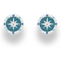 DUR Ohrring-Set DUR Schmuck: Ohrring, Ohrstecker "Kompassrose 2.0" 10 mm mit Zirkonia von DUR