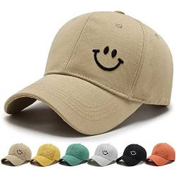 DURINM Baseball Cap Herren Damen Kappe Verstellbare Baumwolle Outdoor Running Freizeit Basecap Sport Unisex Baseball Mütze Kopfbedeckung Outdoor (Khaki) von DURINM