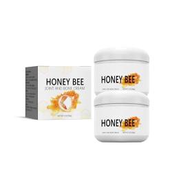 Bienengift-Schmerzcreme, Bienengift-Schmerzlinderungscreme, Bienengift-Creme, Australische Honigbienengift-Schmerz- Und Knochenheilungscreme (2Pcs) von DUTUX