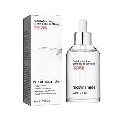 Niacinamid-Gesichtsessenz, Nicotinamid-Anti-Falten-Aging-Gesichtsserum – Bindet Feuchtigkeit Tief Und Spendet Feuchtigkeit, Minimiert Vergrößerte Poren, Für Glatte (50ML) von DUTUX