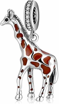 Schmuck for women 925 Sterling Silber Anhänger, Beads Charms for Women Black Horse Beads 925 Sterling Silber Charm Bead for European Beads and Colliers (Color : Colour B von DUUDAH